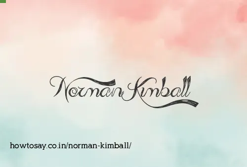 Norman Kimball