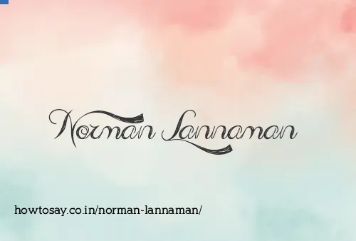 Norman Lannaman