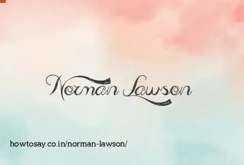 Norman Lawson