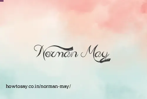 Norman May
