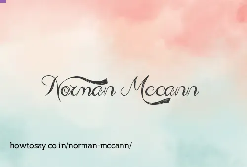 Norman Mccann