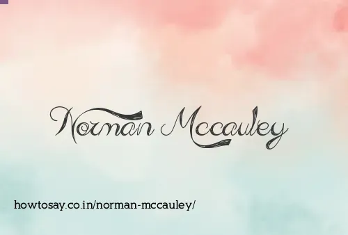 Norman Mccauley
