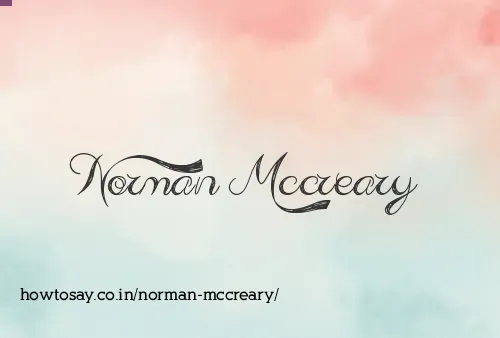 Norman Mccreary