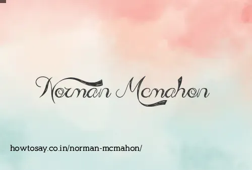 Norman Mcmahon