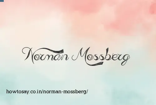 Norman Mossberg
