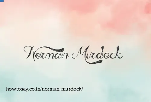 Norman Murdock