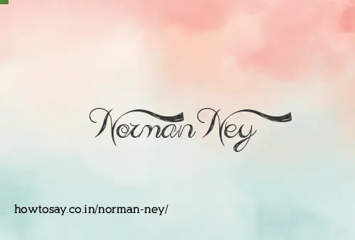 Norman Ney