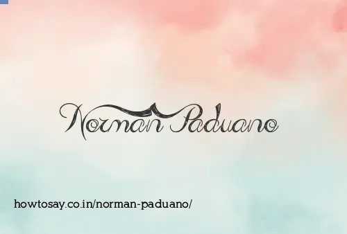 Norman Paduano