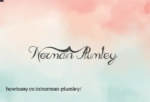 Norman Plumley