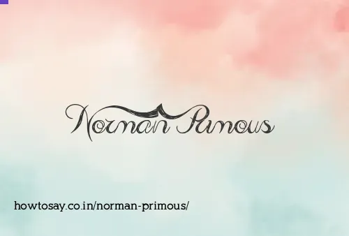 Norman Primous
