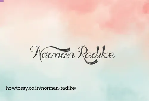 Norman Radike