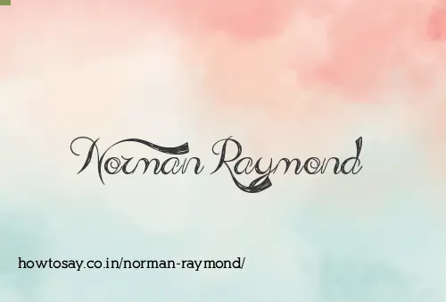 Norman Raymond