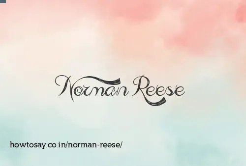 Norman Reese
