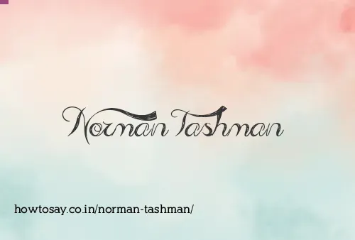 Norman Tashman