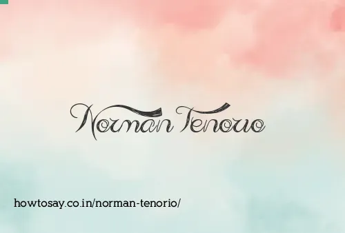 Norman Tenorio
