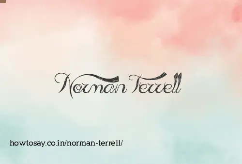 Norman Terrell