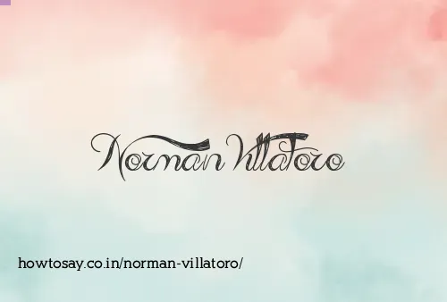 Norman Villatoro