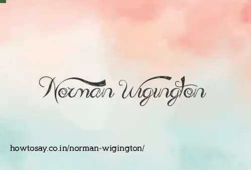 Norman Wigington