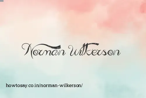Norman Wilkerson