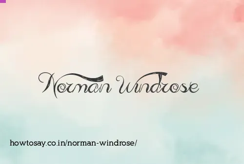 Norman Windrose
