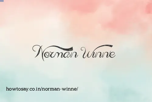 Norman Winne