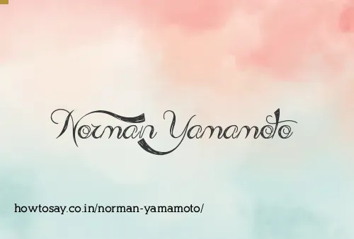 Norman Yamamoto