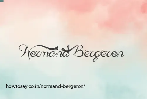 Normand Bergeron
