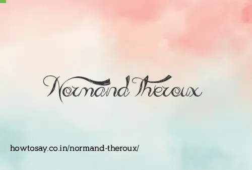 Normand Theroux