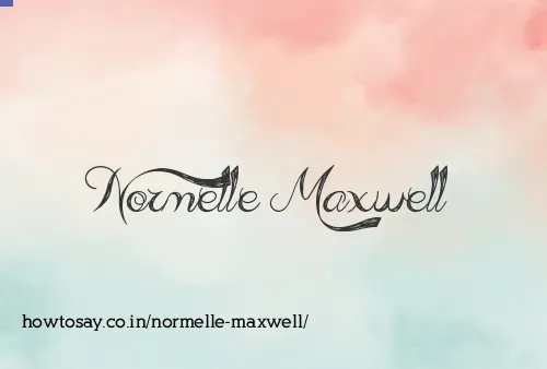 Normelle Maxwell