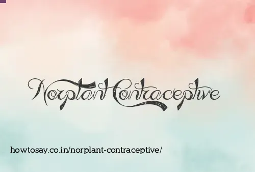 Norplant Contraceptive