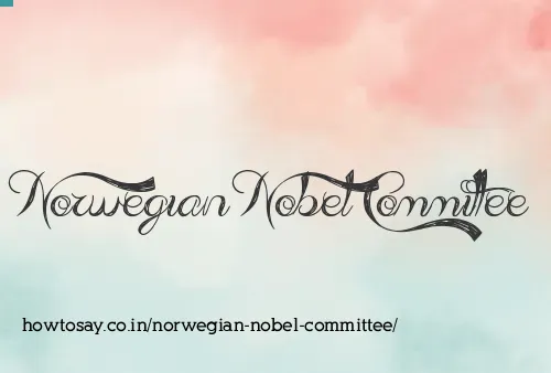 Norwegian Nobel Committee
