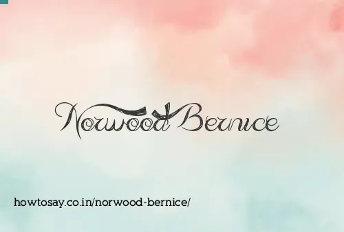 Norwood Bernice