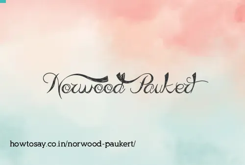 Norwood Paukert