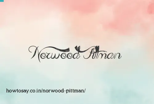 Norwood Pittman