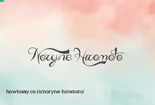 Noryne Hiromoto