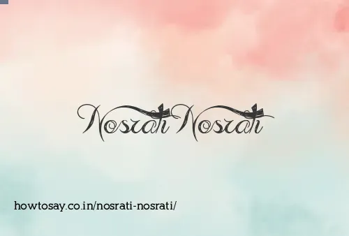 Nosrati Nosrati