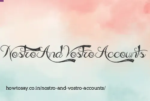 Nostro And Vostro Accounts