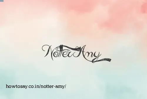 Notter Amy