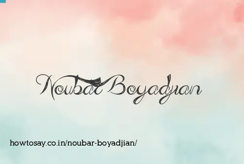 Noubar Boyadjian