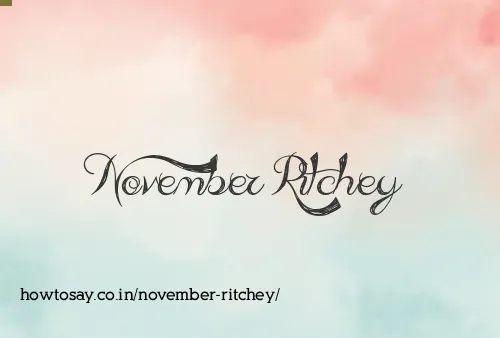 November Ritchey