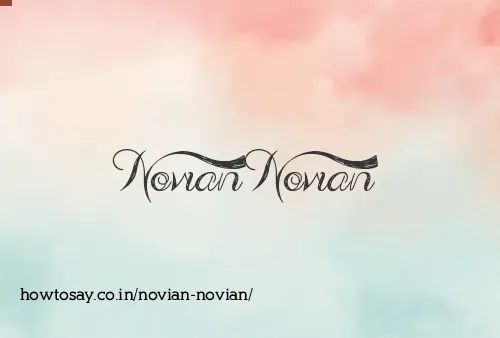 Novian Novian