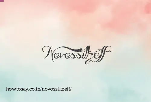 Novossiltzeff