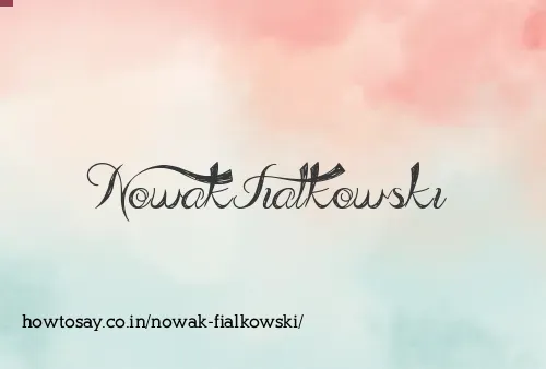 Nowak Fialkowski