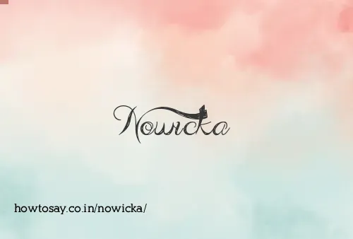 Nowicka