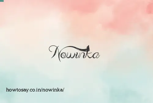 Nowinka