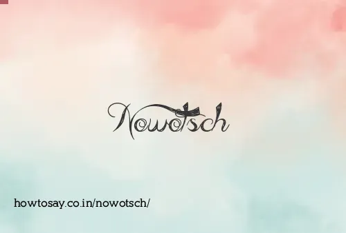 Nowotsch