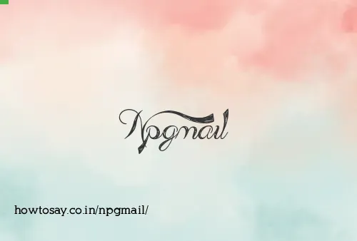 Npgmail