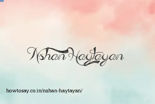 Nshan Haytayan