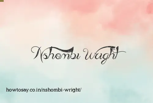 Nshombi Wright