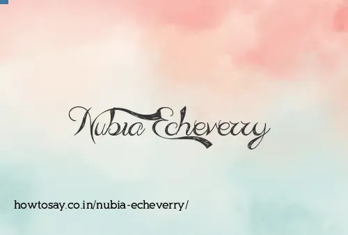 Nubia Echeverry